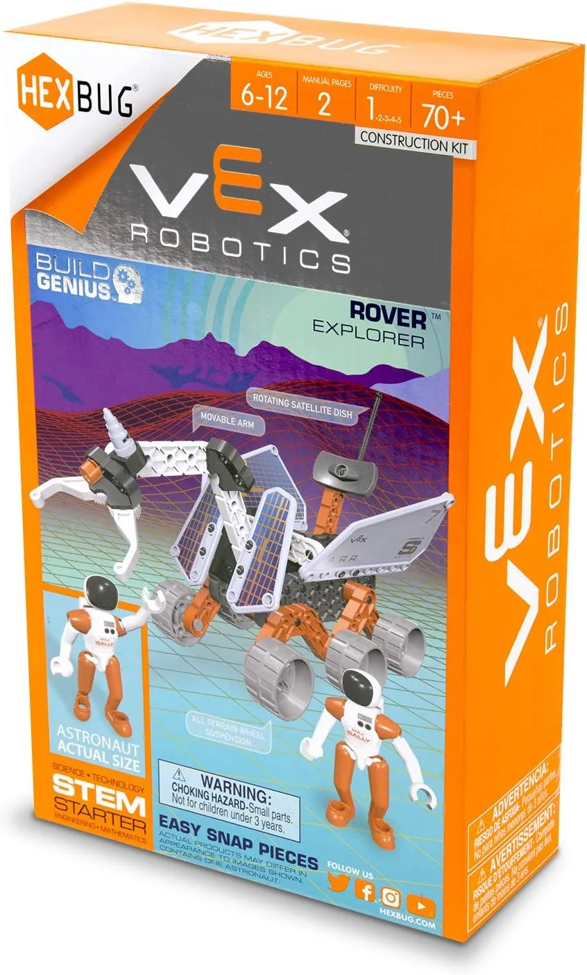 406-5568 - VEX ROBOTICS ROVER EXPLORER CONSTRUCTION KIT 70 PCS/SET