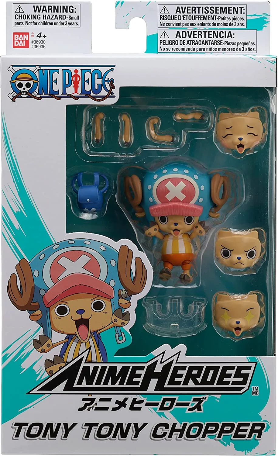 Anime Heroes One Piece Chopper Action Figure Bandai