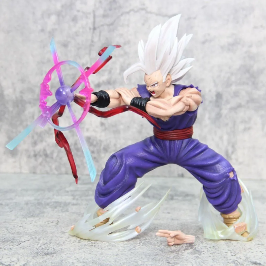 Beast Gohan Action Figurine | 25cm Statue with Magic Light Kill Pose