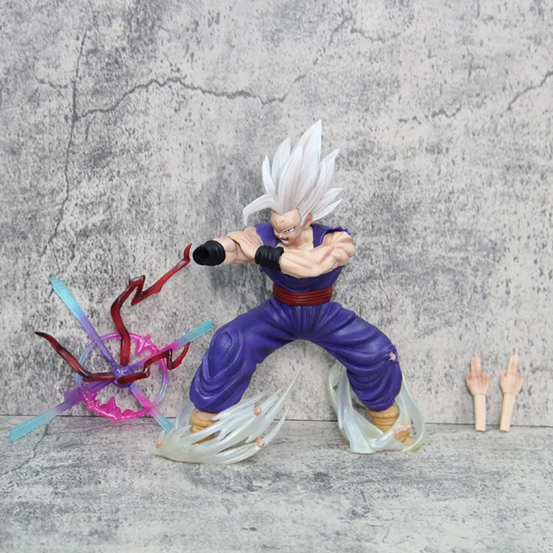 Beast Gohan Action Figurine | 25cm Statue with Magic Light Kill Pose