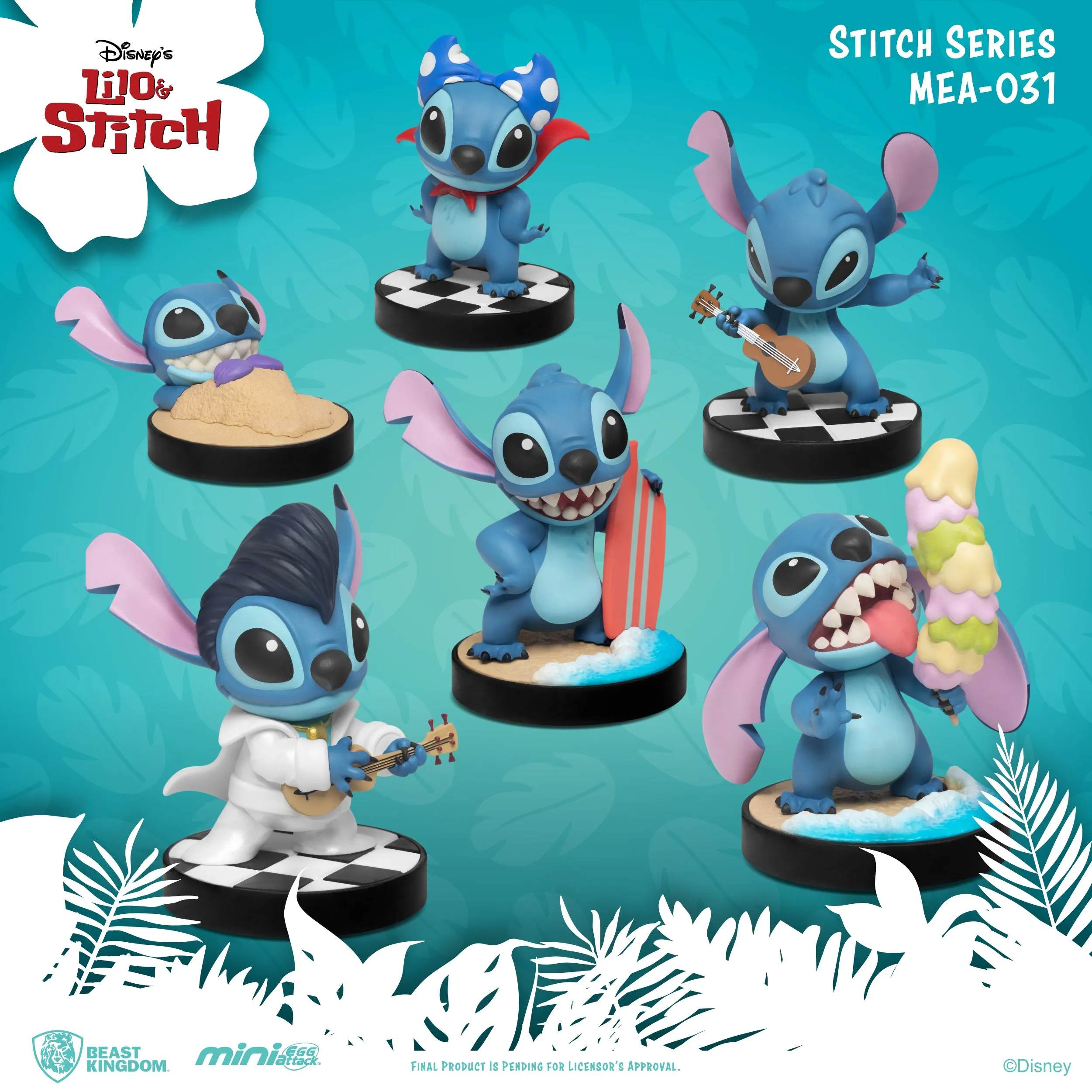Beast Kingdom MEA-031 Stitch Series Set (6PCS)