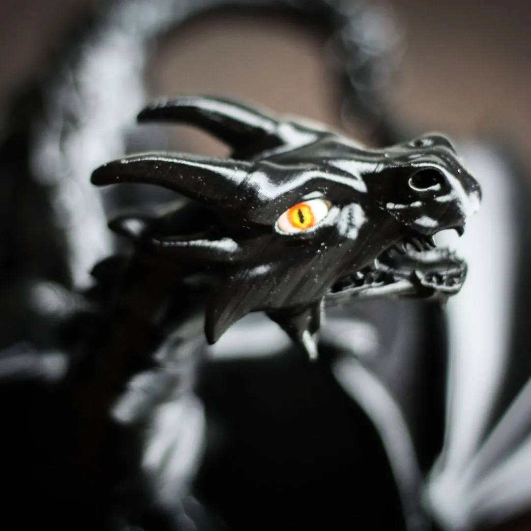 BJD Articulated Dragon Toy - Customizable, Ball Jointed Dragon, 45 Joints