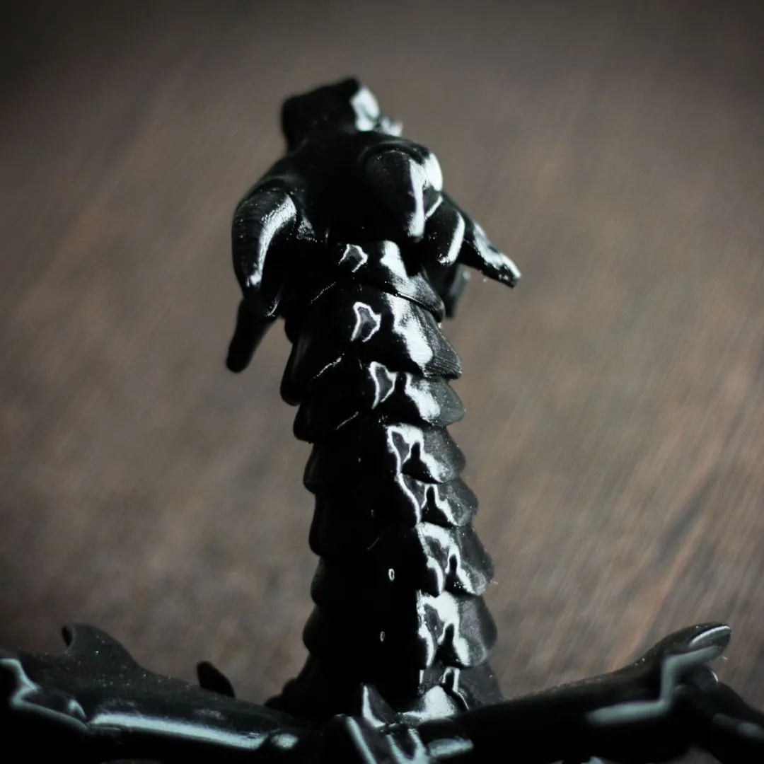 BJD Articulated Dragon Toy - Customizable, Ball Jointed Dragon, 45 Joints