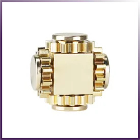 Brass Cube Gears Spinner by eterus