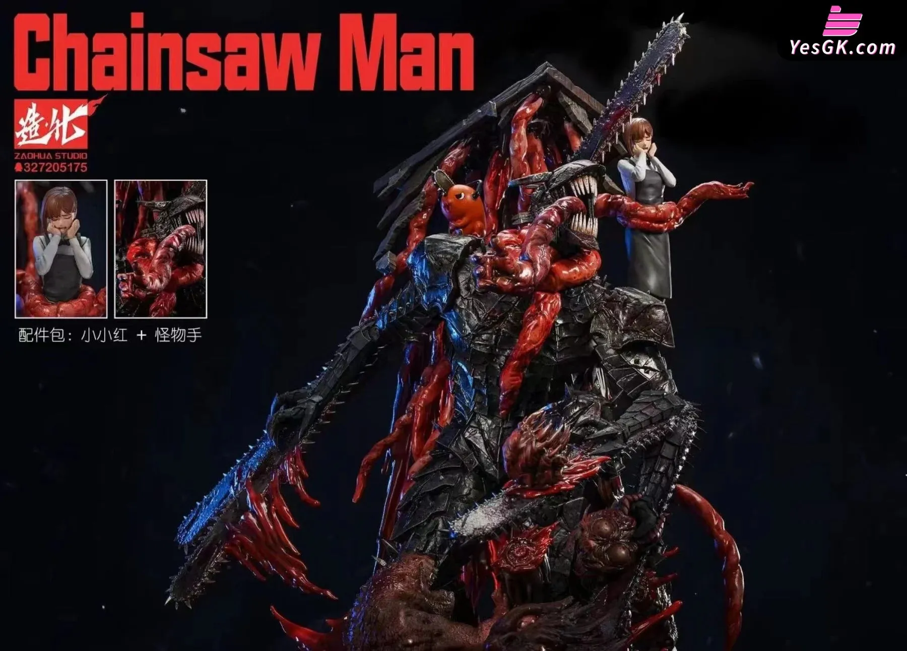 Chainsaw Man: Chainsaw Devil “the Hero of Hell” Resin Statue - ZaoHua Studio [In Stock]