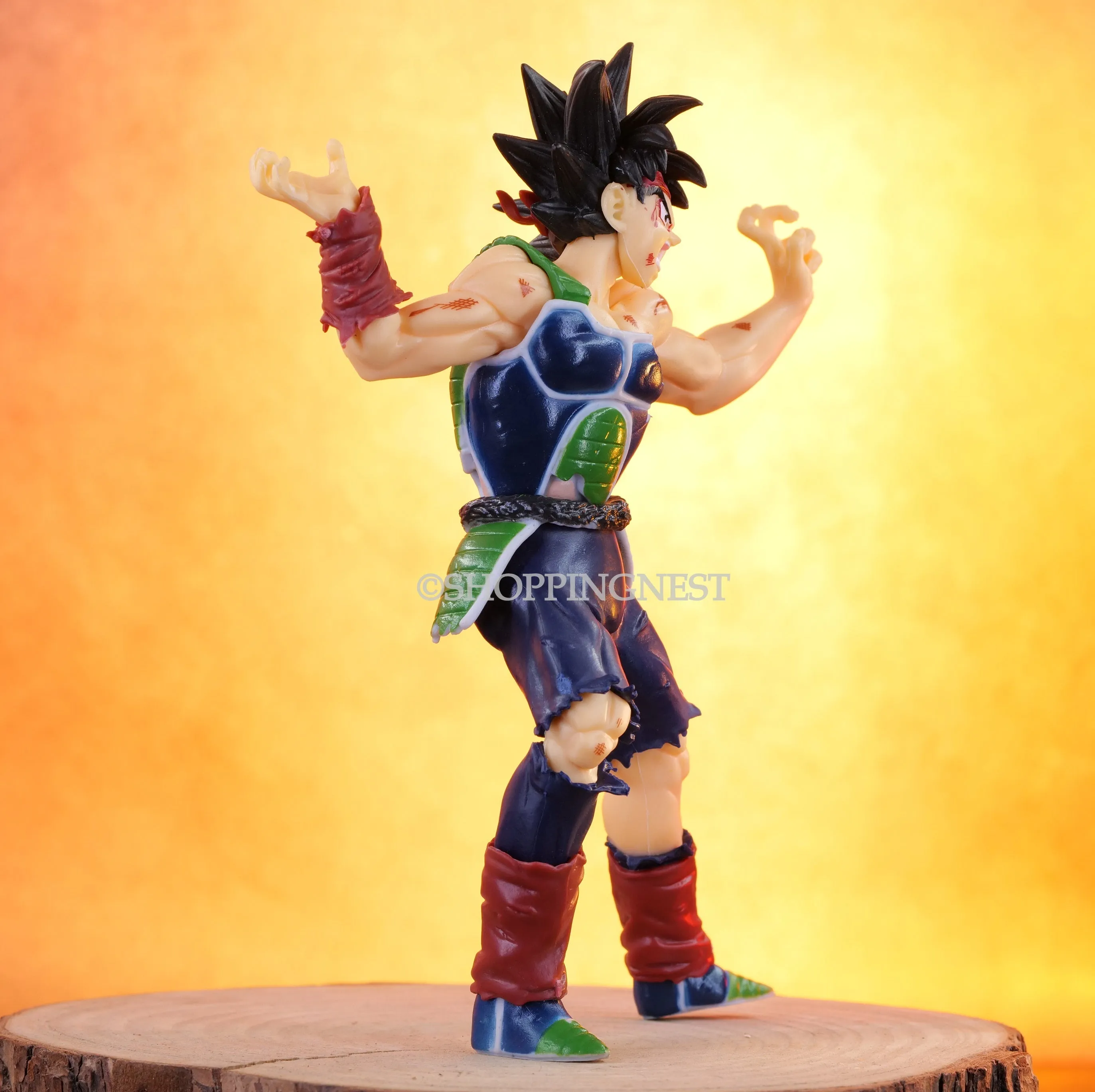 DBZ Bardock self standing saiyan model Action Figure PVC Figurine | 16 CMS |