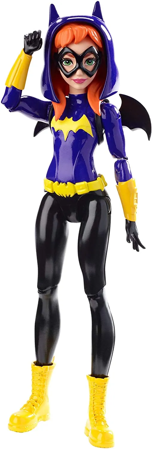 DC Super Hero Girls Batgirl 6" Action Figure -  Articulated For powerful Posing - Included Batpack