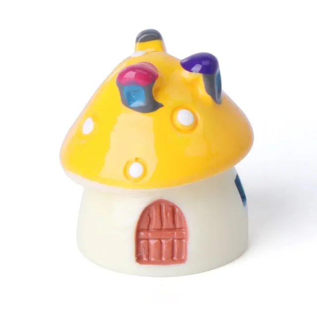 Fairy Garden Mushroom House Figurine