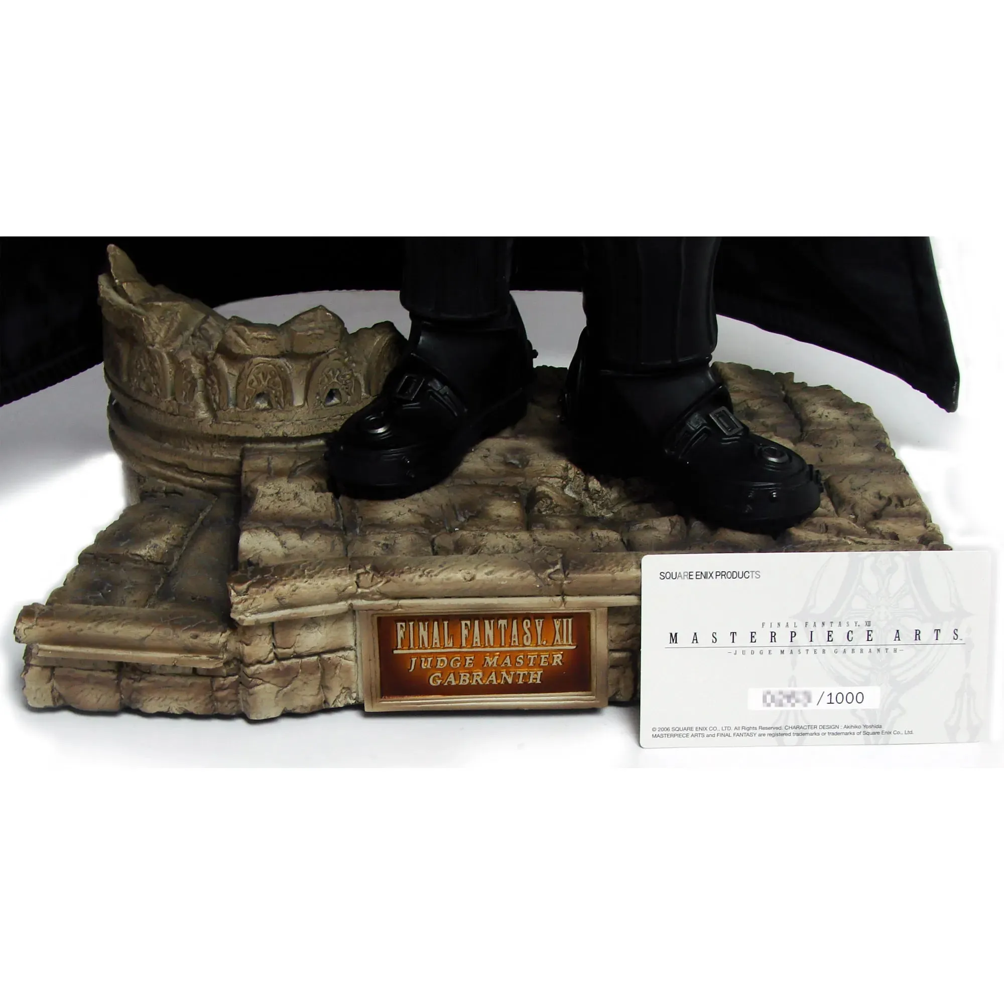 Final Fantasy XII 1/4 Scale Master Piece Art Statue: Judge Magister Gabranth