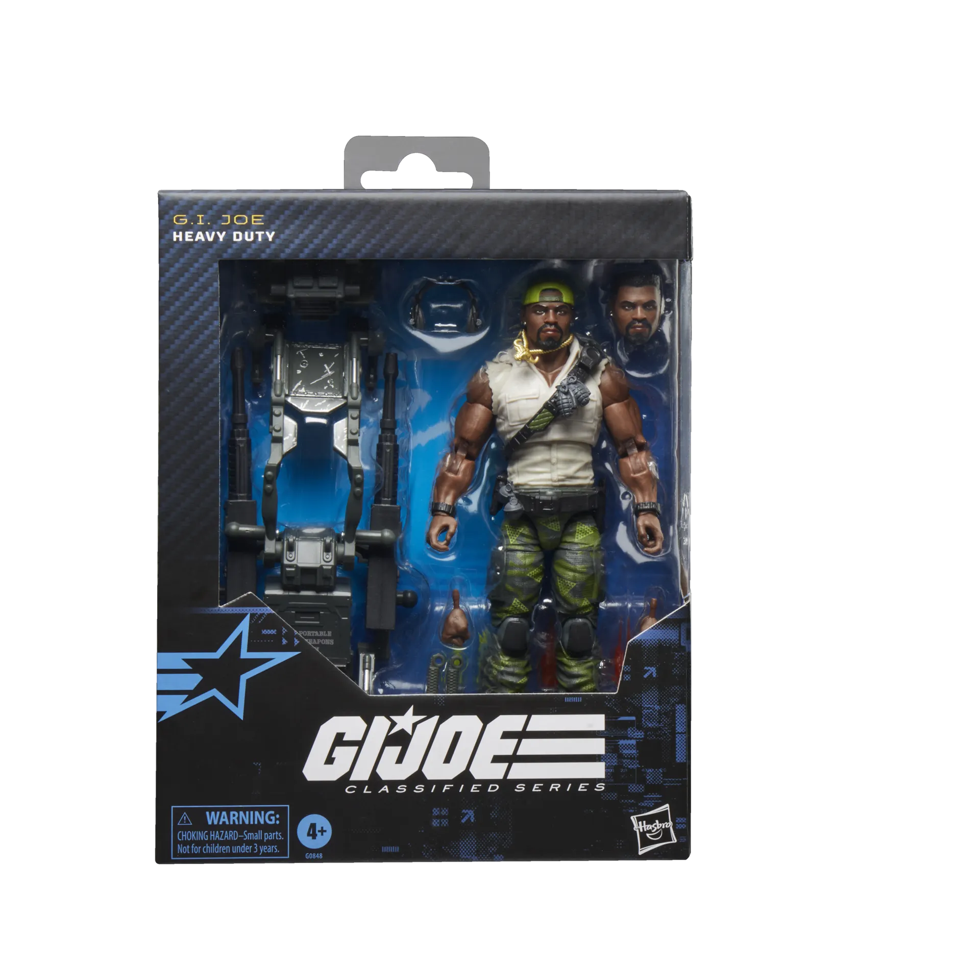 G.I. Joe Classified Series #150, Heavy Duty with Man-Portable Heavy Weapons System