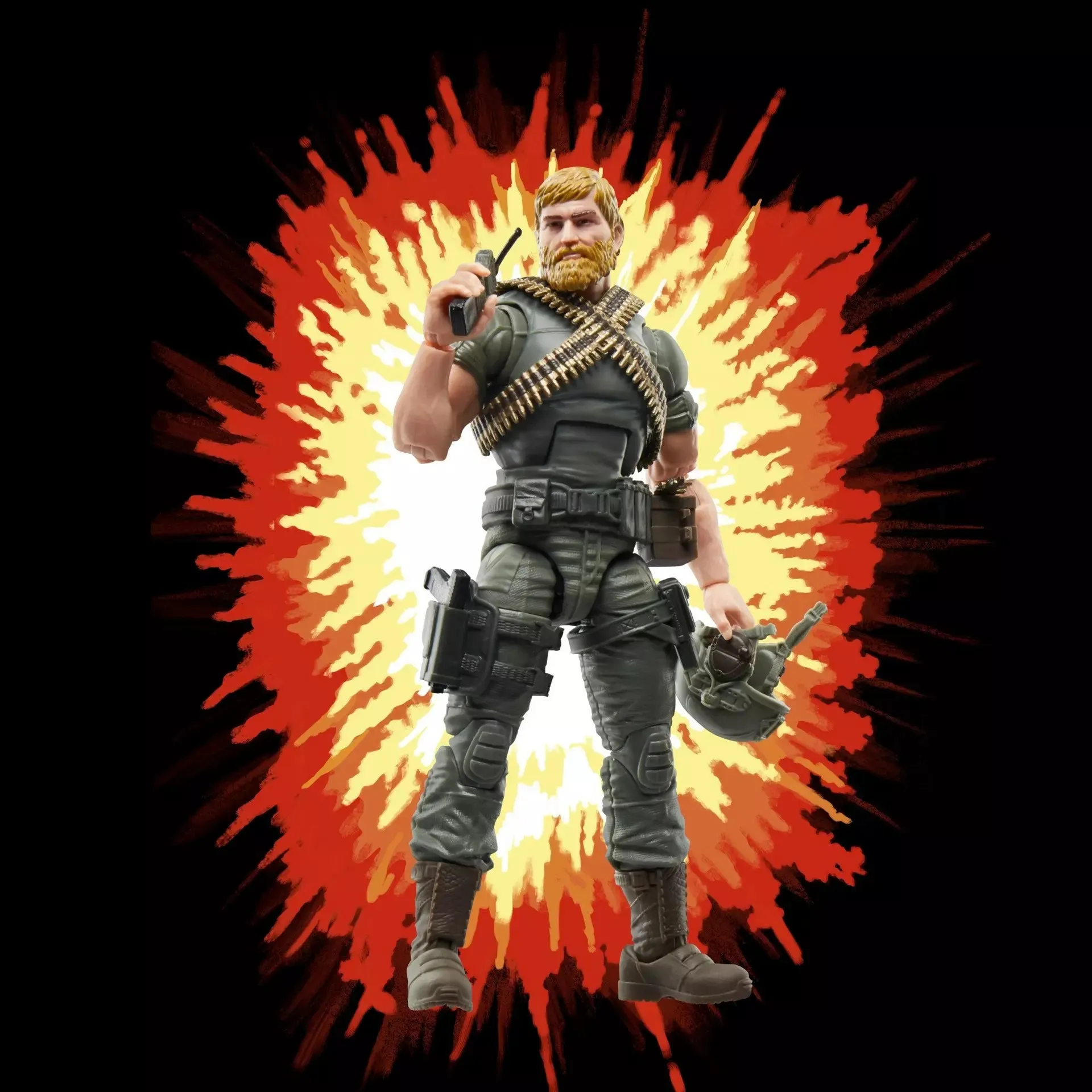 G.I. Joe Classified Series Retro Cardback Craig “Rock ’N Roll” McConnel 6" Inch Action Figure - Hasbro *IMPORT STOCK*