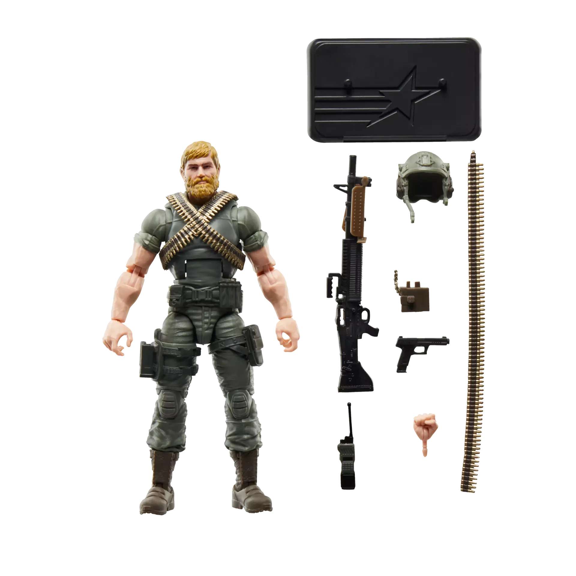 G.I. Joe Classified Series Retro Cardback Craig “Rock ’N Roll” McConnel 6" Inch Action Figure - Hasbro *IMPORT STOCK*