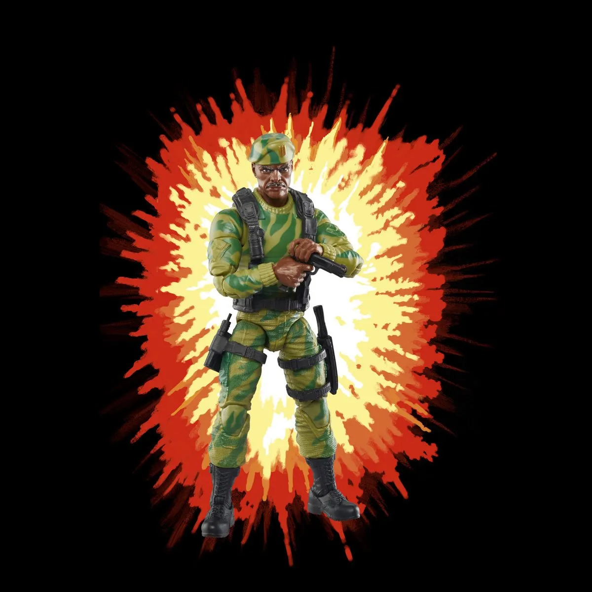 G.I. Joe Classified Series Retro Cardback Sgt. Stalker 6" Inch Action Figure - Hasbro *IMPORT STOCK*