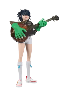 Gorillaz Noodle Song Machine 11 Music Figure Art Toy by SuperPlastic