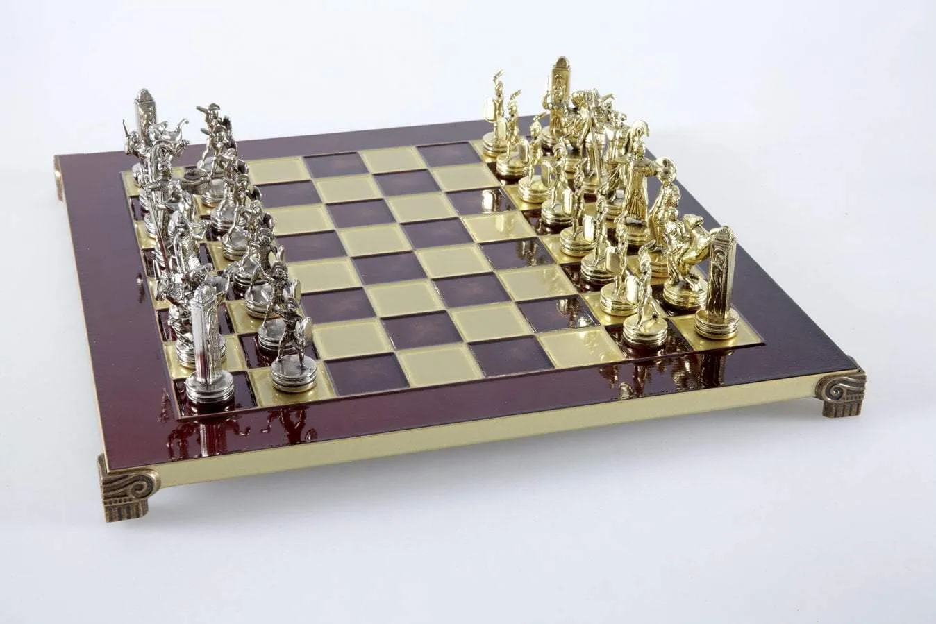 Greek Mythology Chess Set - 14"