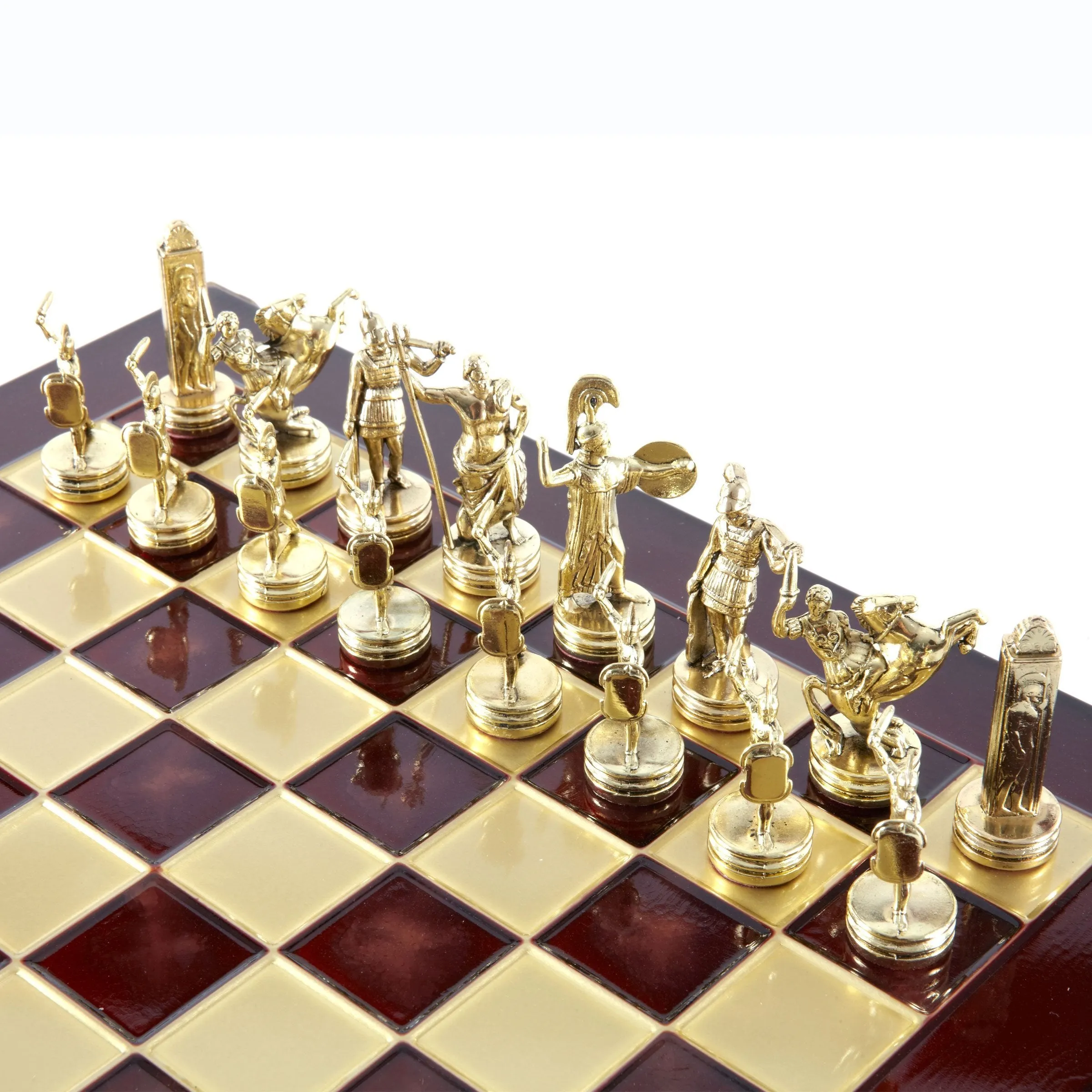 Greek Mythology Chess Set - 14"