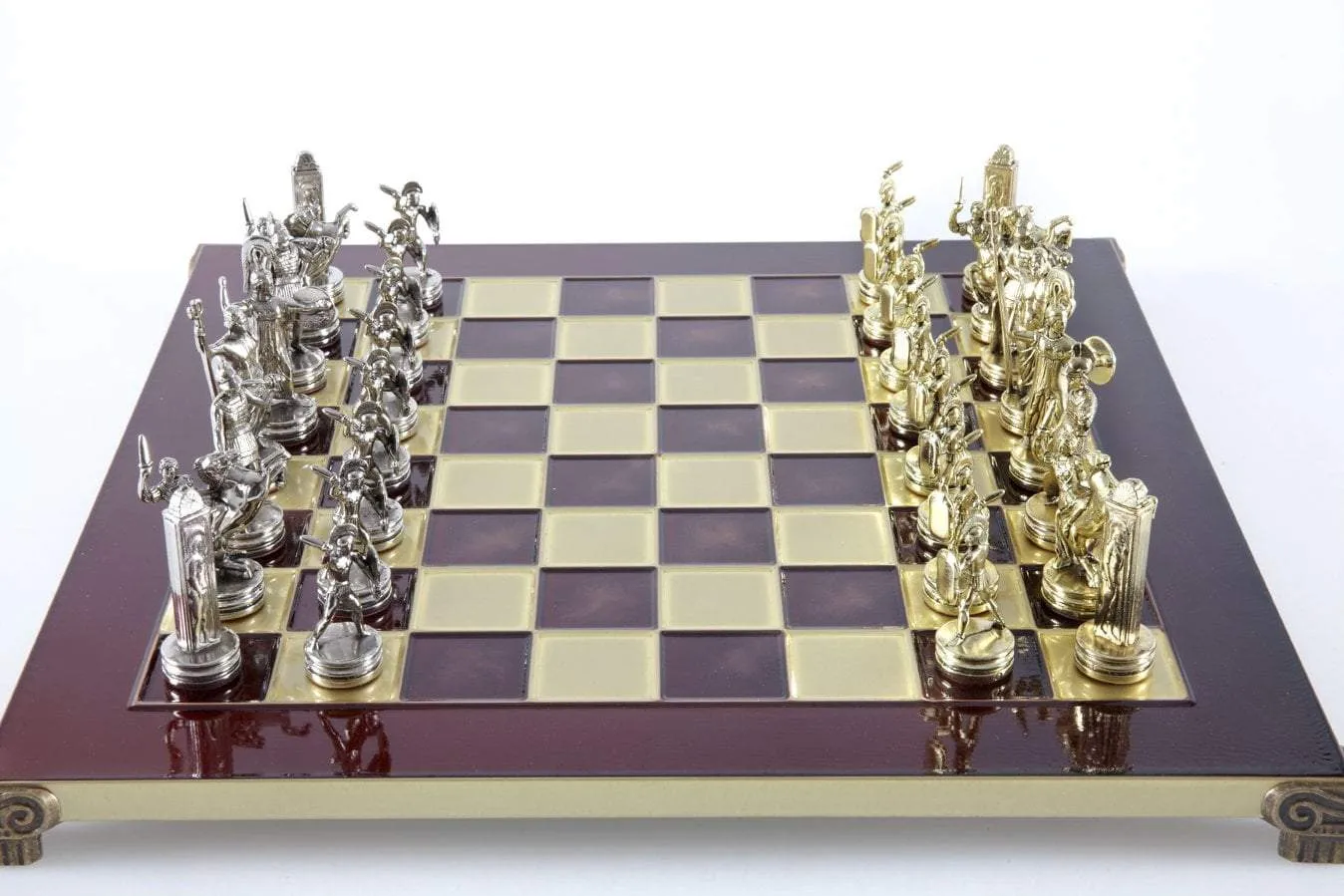 Greek Mythology Chess Set - 14"