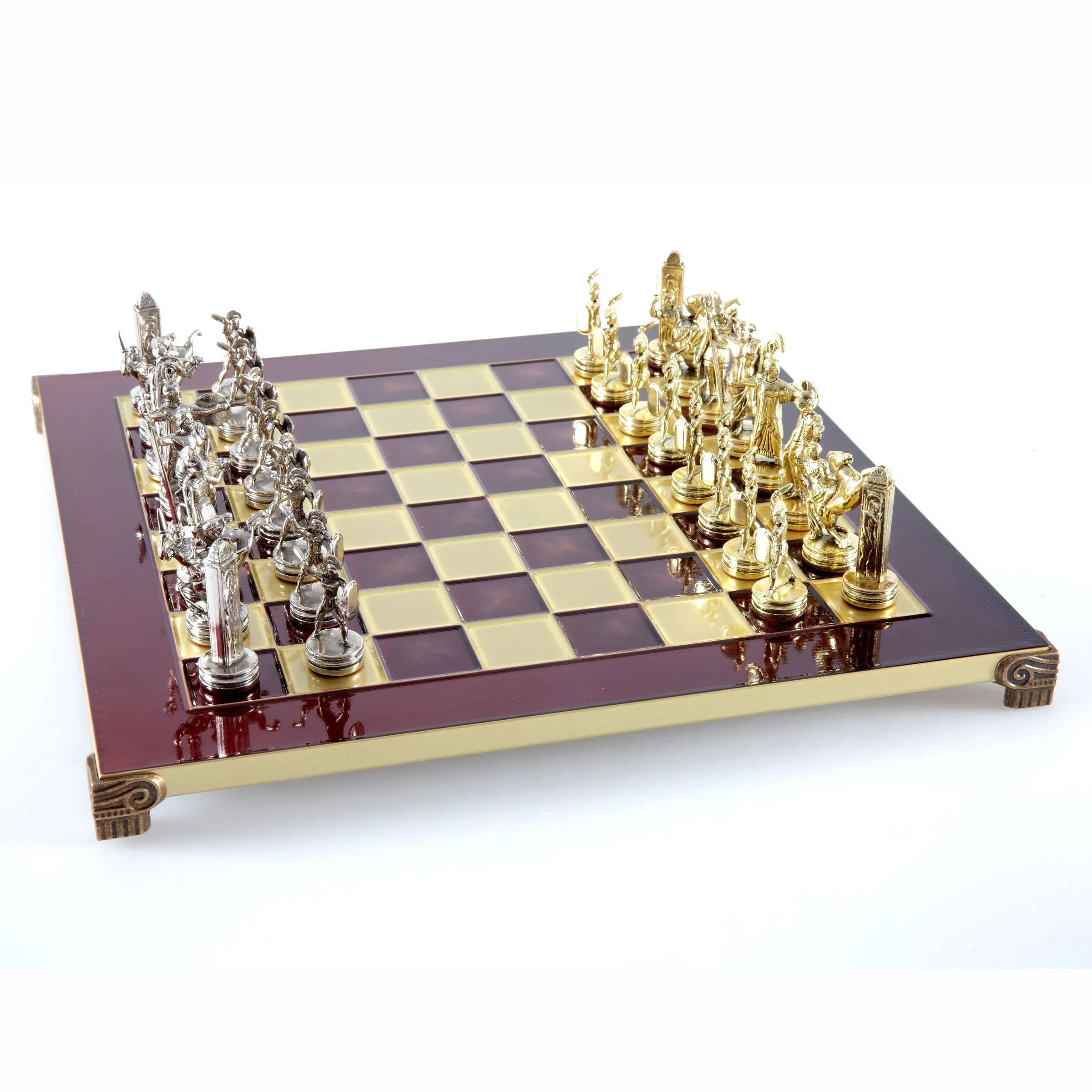 Greek Mythology Chess Set - 14"