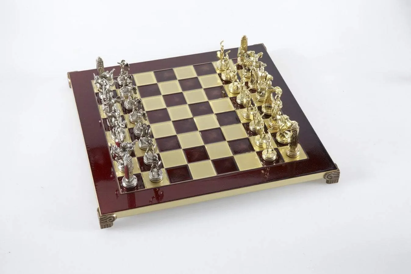 Greek Mythology Chess Set - 14"