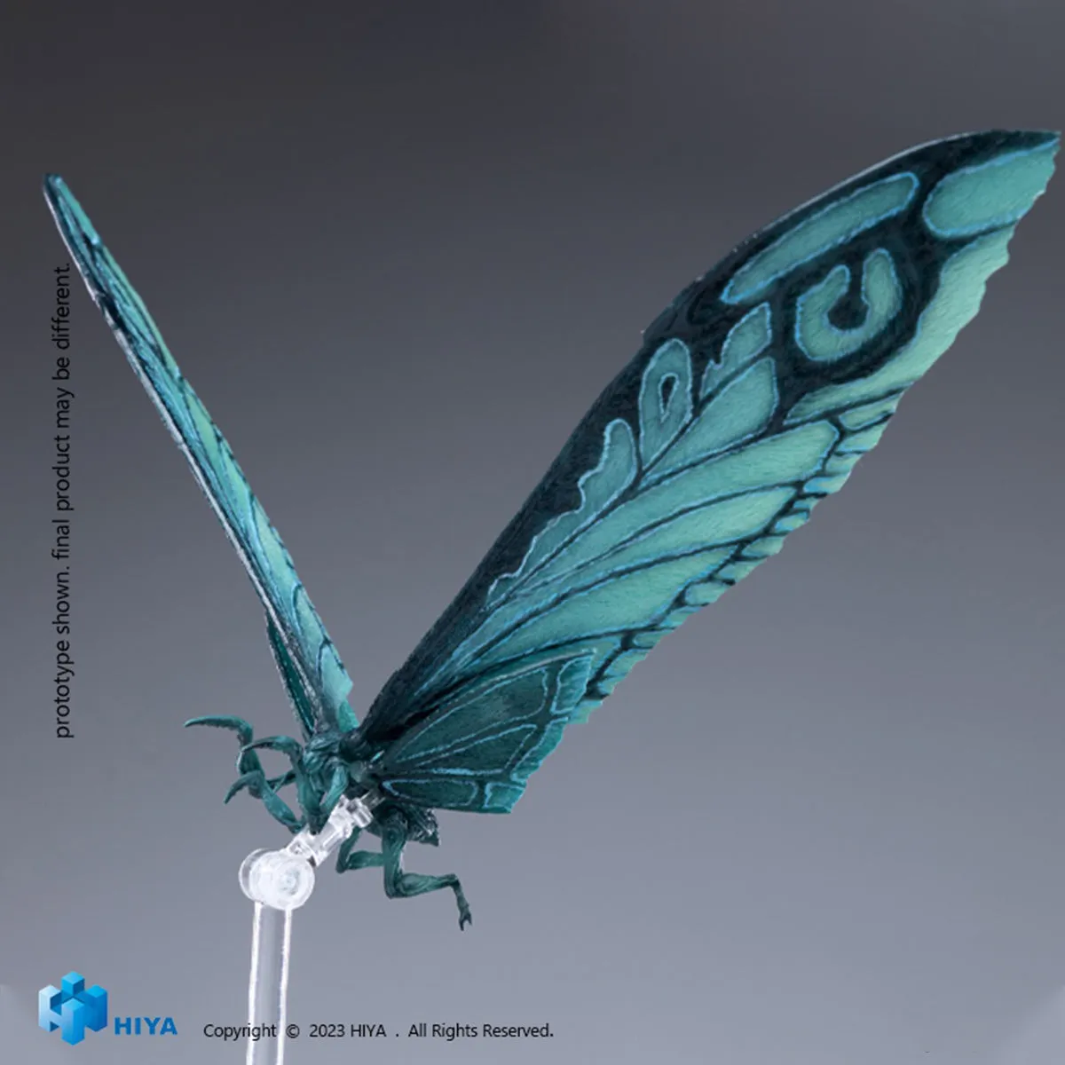 HiPlay HIYA Godzila: King of the Monsters, Mothra Sky Blue Beast Exquisite Basic Series Monster Action Figure