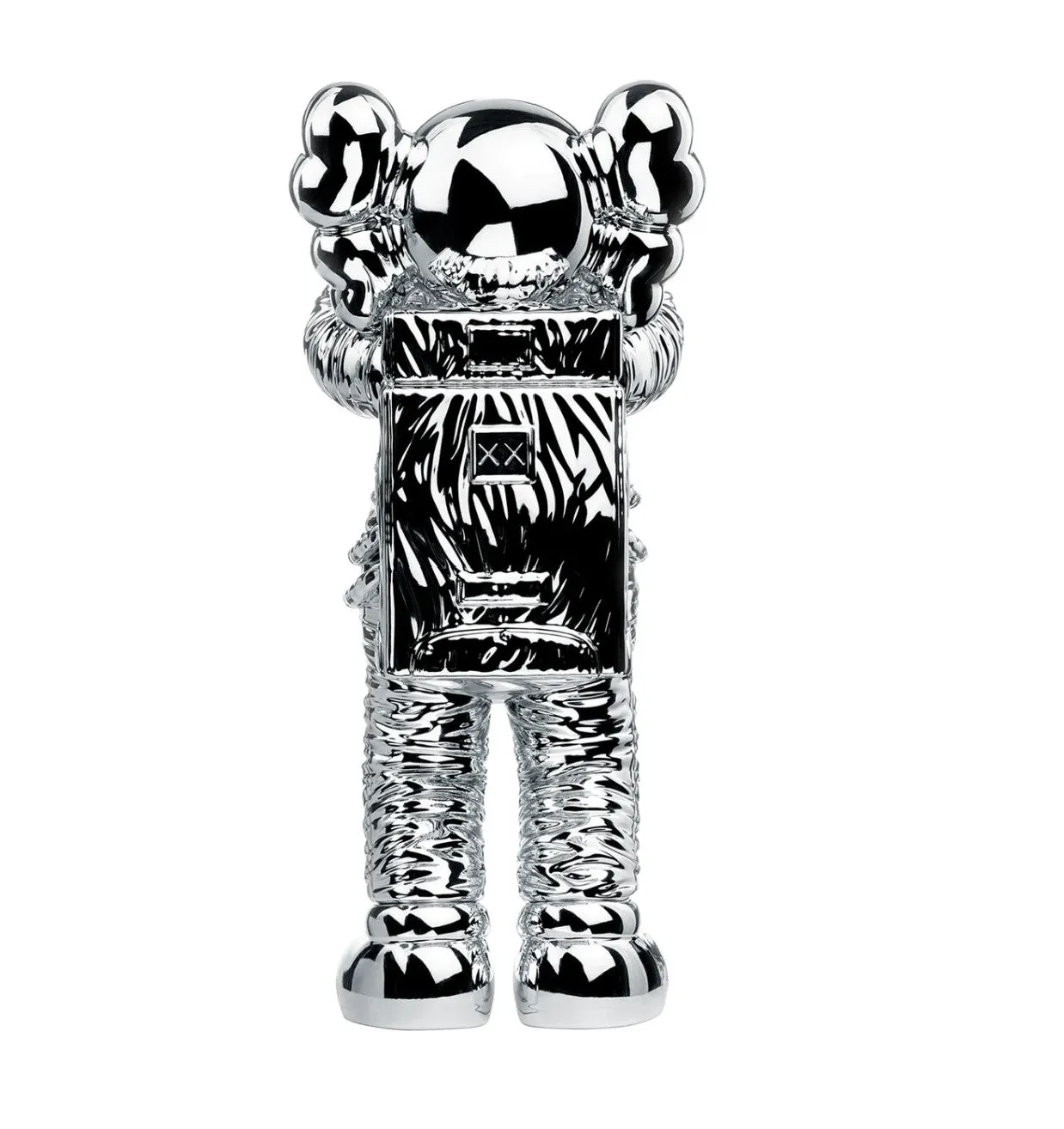 Holiday Space- Silver Fine Art Toy by Kaws- Brian Donnelly