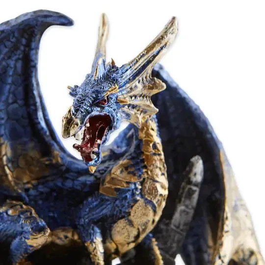 Home Decor -Statue -Blue Dragon Warrior