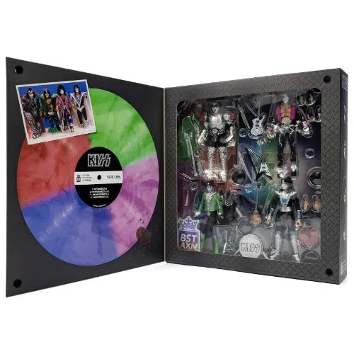 KISS: Signature Colors 4-Pack - BST AXN Action Figures