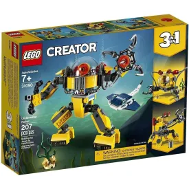 LEGO 31090 Creator 3in1 Underwater Robot Building Kit (207 Pieces)