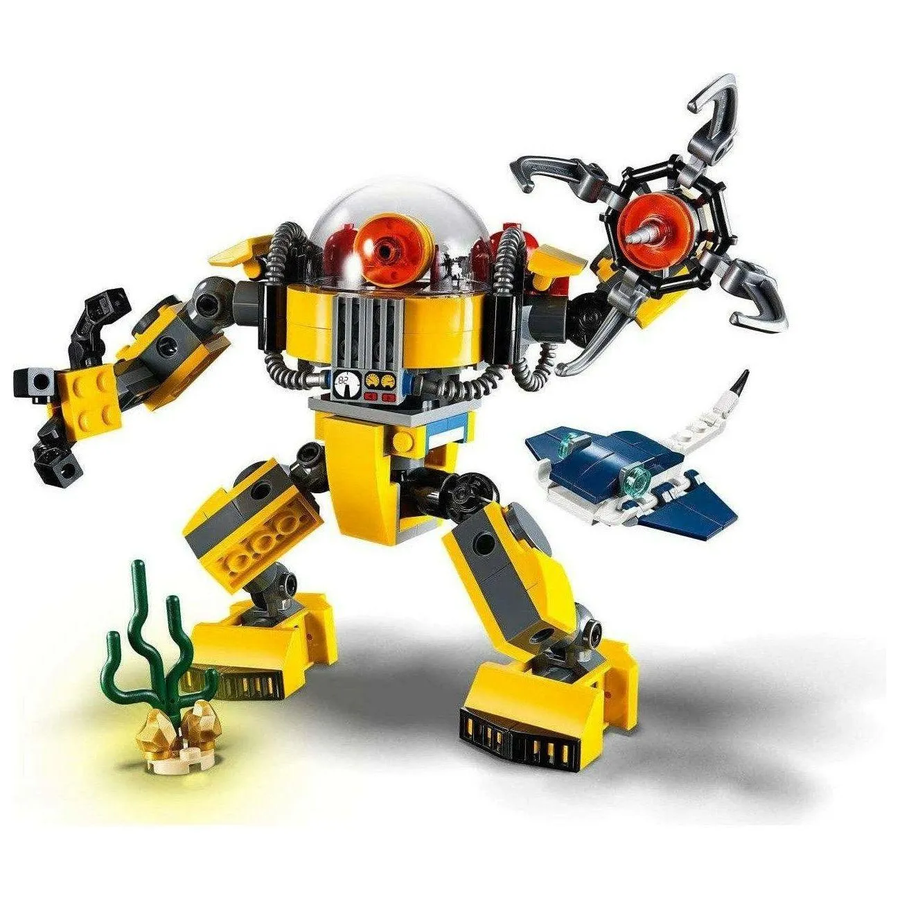 LEGO 31090 Creator 3in1 Underwater Robot Building Kit (207 Pieces)