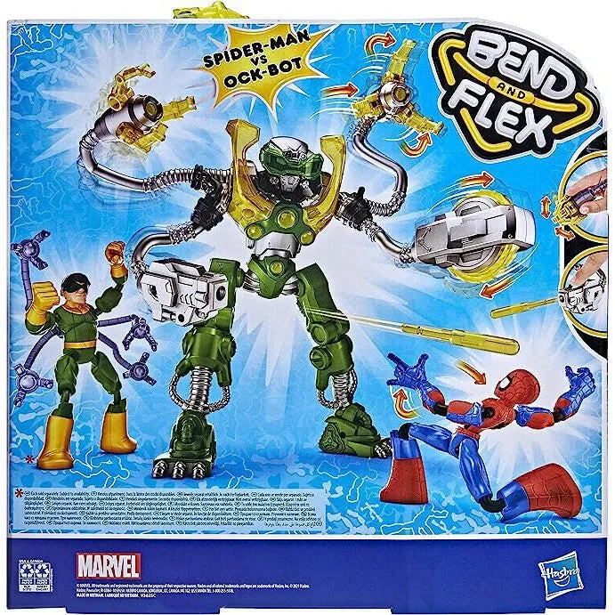 Marvel Bend and Flex Spider-Man Vs. Ock-Bot