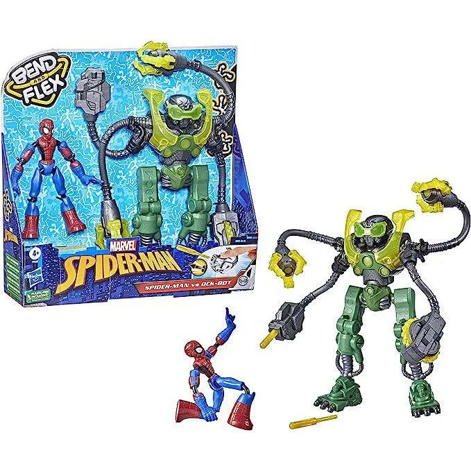 Marvel Bend and Flex Spider-Man Vs. Ock-Bot