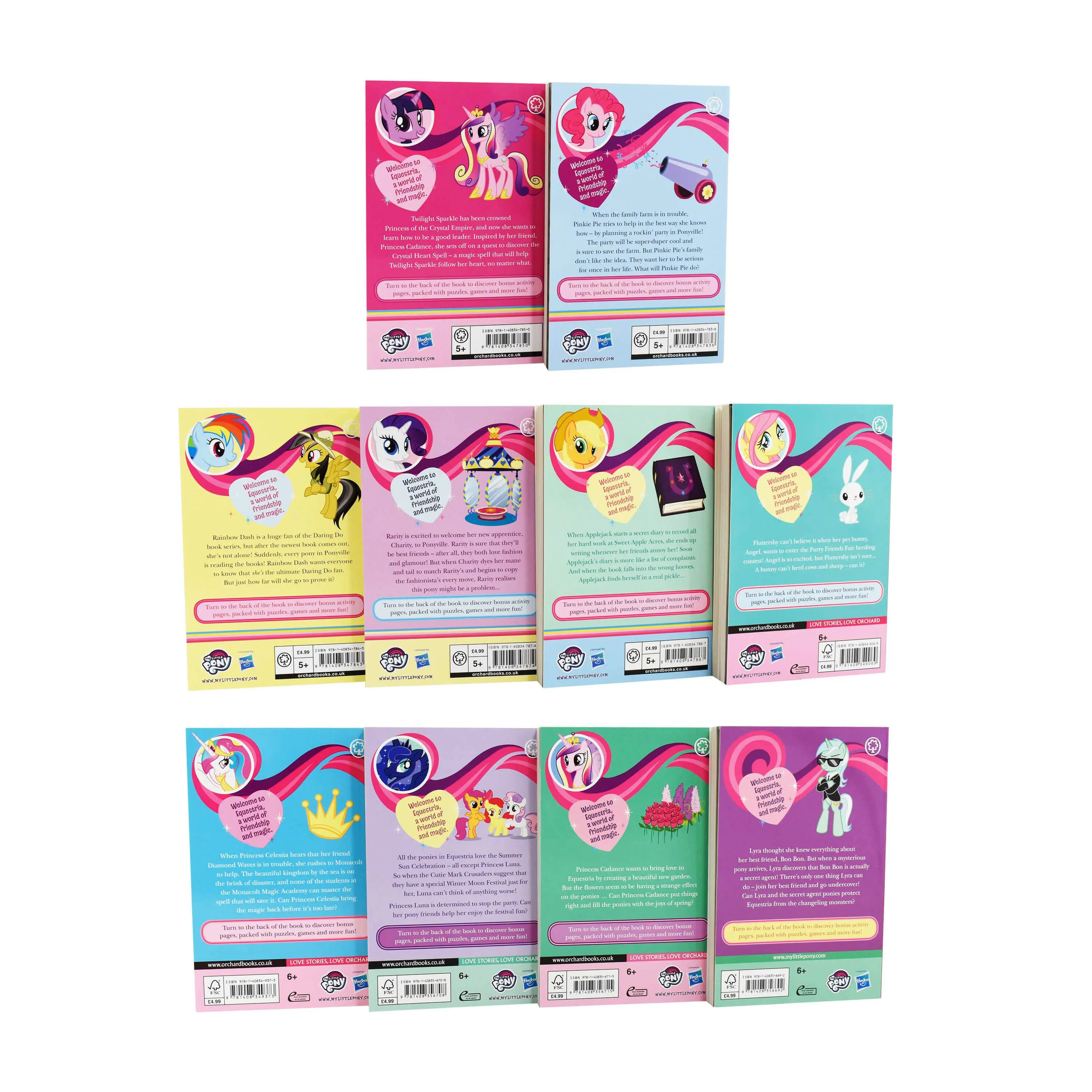 My Little Pony Magical Fantasy 10 Books Box Set - Paperback - G M Berrow