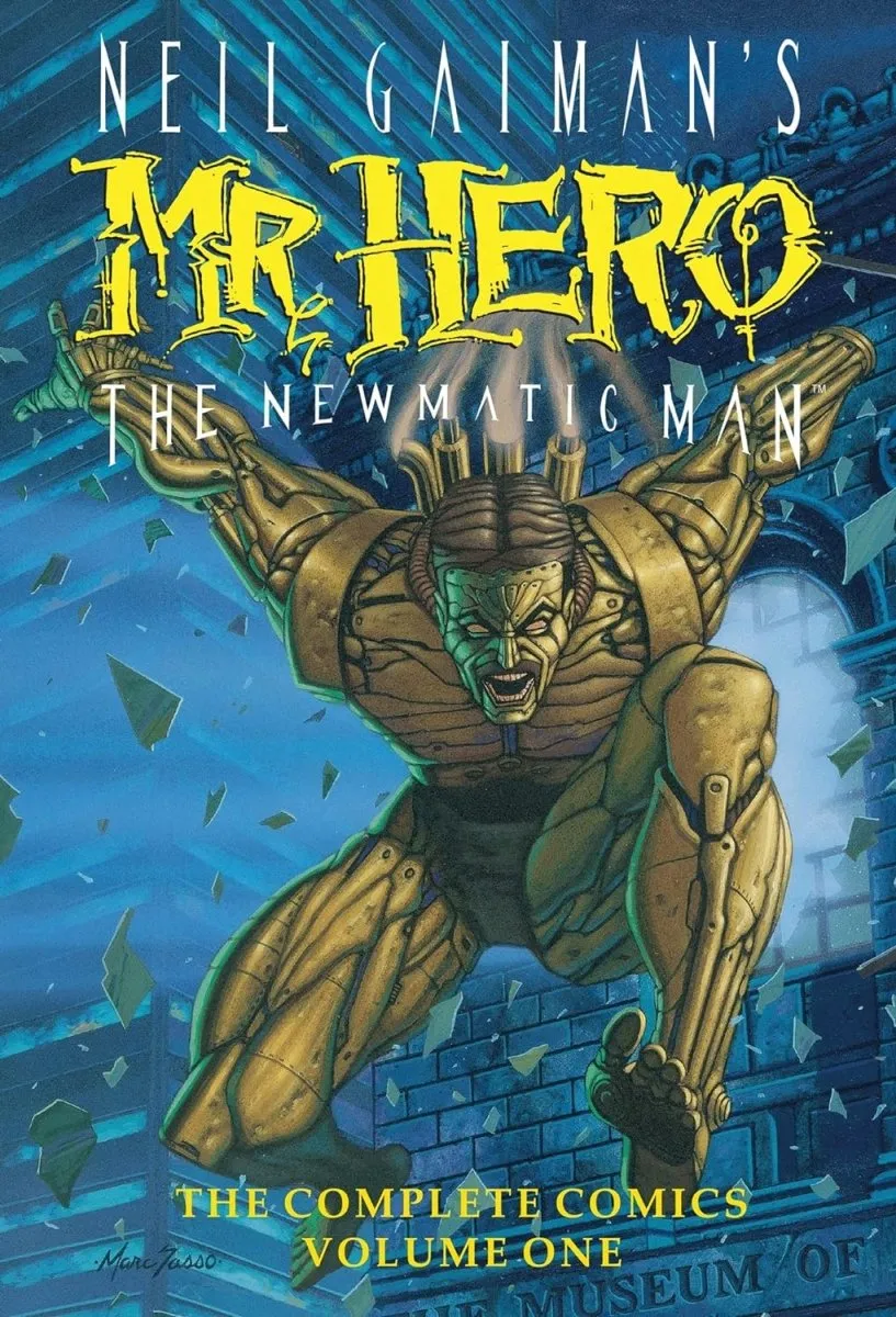 Neil Gaiman's Mr. Hero Complete Comics Vol. 1: The Newmatic Man HC *OOP*