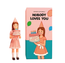 Nobody Loves You Birthday Vinyl Art Toy by Joan Cornellà