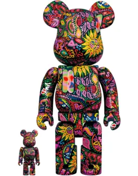 Psychedelic Paisley Amplifier 100% & 400%  Be@rbrick