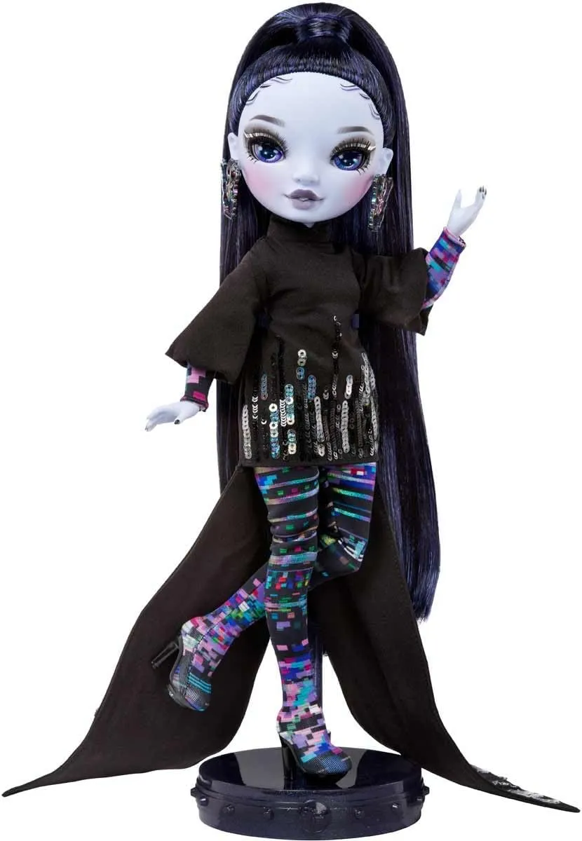 Rainbow High Shadow High Reina Glitch Crowne- Purple Fashion Doll. Fashionable Outfit & 10  Colorful Play Accessories. Great Gift for Kids 4-12 Years Old & Collectors