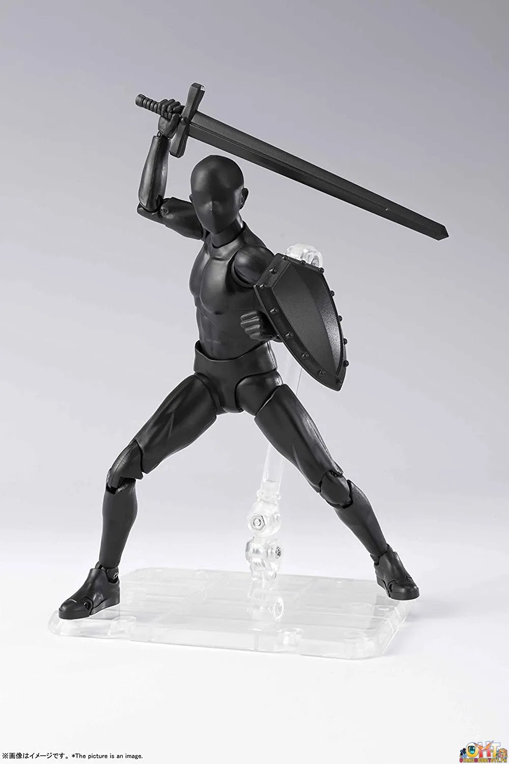 S.H.Figuarts Body-kun DX Set 2 (Solid Black Color Ver.)