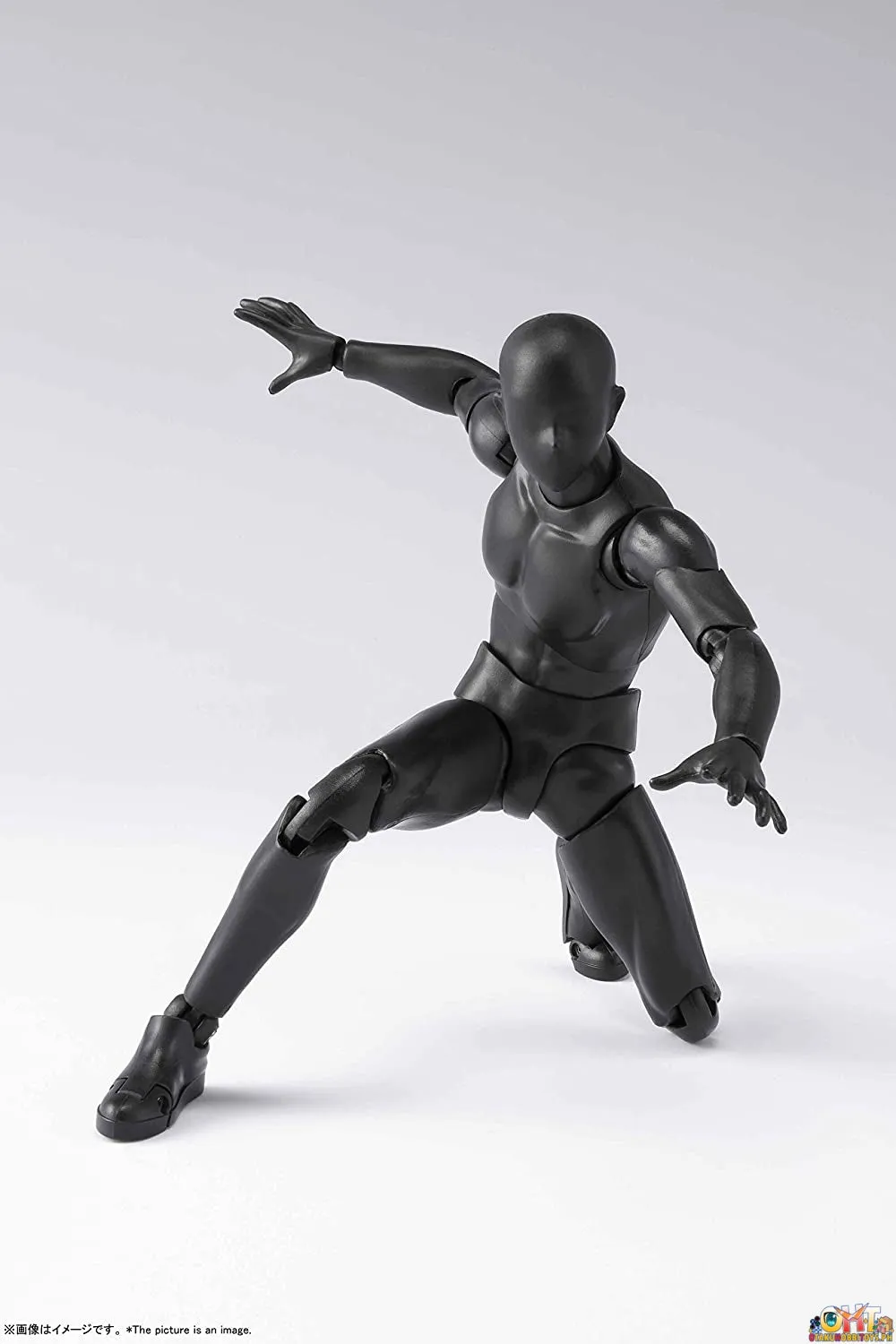 S.H.Figuarts Body-kun DX Set 2 (Solid Black Color Ver.)