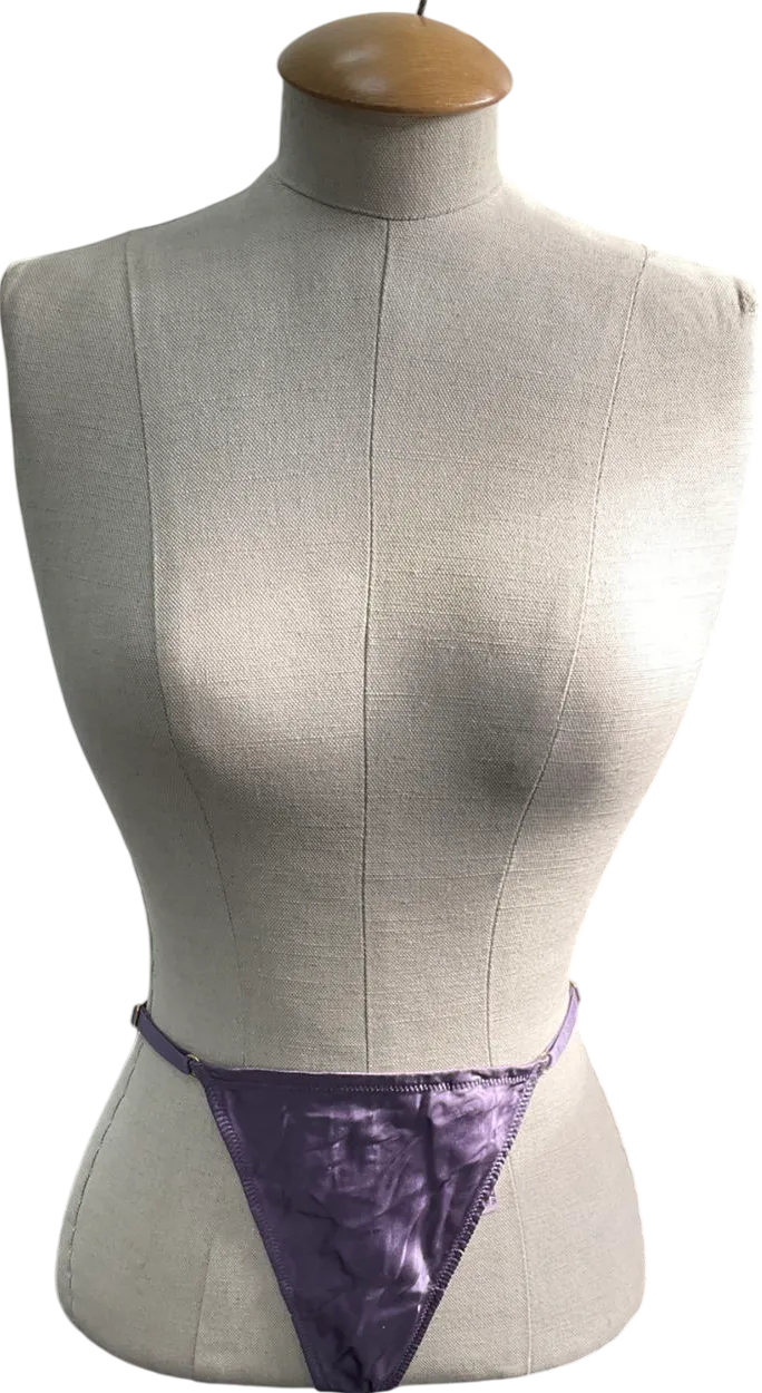 victoria secret Valiant Purple G String Knickers UK M
