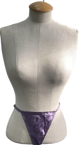 victoria secret Valiant Purple G String Knickers UK M